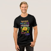Freunde Lass Freunde nicht weniger Taco Tri-Blend Shirt (Vorderseite voll)