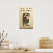 Freunde Lass keine Freunde, Alberne Dinge alleine Poster (Küche)