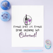 Freunde Lass keine Freunde/Cabernet Flyer (Einzeln)