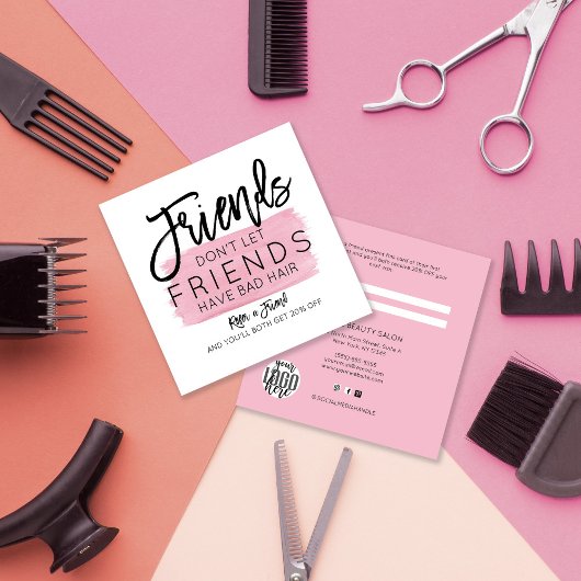 Freunde Lass nicht, dass Freunde einen schlechten  Empfehlungskarte