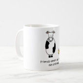 Freunde lassen Freunde Freunde nicht essen Kaffeetasse (Vorderseite Links)