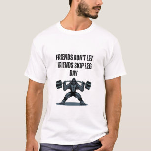 Freunde lassen Freunde keinen Beintag ausfallen T-Shirt