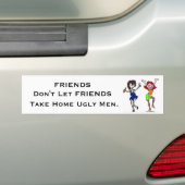 Freunde lassen nicht Freunde Autoaufkleber (Auf Auto)