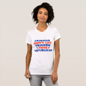 Freunde lassen nicht T-Shirt (Vorne ganz)