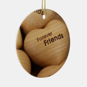 FREUNDE/LEERE KRISTMAS AUF DER ANDEREN SEITE KERAMIK ORNAMENT (Rechts)