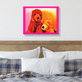 Freunde Leinwanddruck (Insitu (Schlafzimmer))