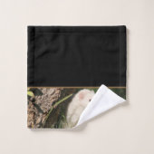 Freunde Liebe - Niedliche Frettchen Badhandtuch Set (Waschlappen)
