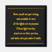 Freunde machen den Weg frei Magnet (Vorne)