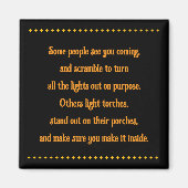 Freunde machen den Weg frei Magnet (Vorne)