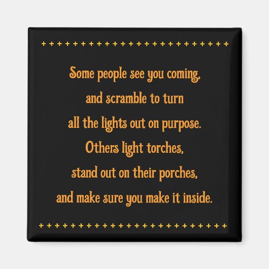 Freunde machen den Weg frei Magnet (Vorne)