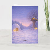 Freunde machen Urlaub Karte (Rückseite)