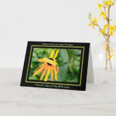 Freunde Macht den Unterschied Karte (Gelbe Blume)