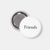 Freunde Magnet (Vorderseite/Rückseite)