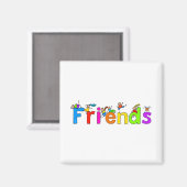 Freunde Magnet (Vorderseite/Rückseite)