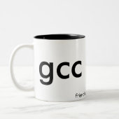 Freunde… mit der Nutzen-Tasse Zweifarbige Tasse (Links)