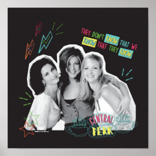 FREUNDE™  Monica, Rachel und Phoebe Poster