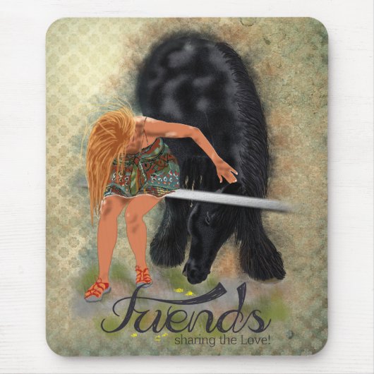 FREUNDE - Mousepad (Vorne)