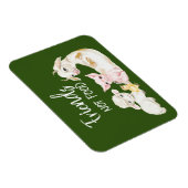 Freunde nicht Essen Vegan Vegetarische Ernährung Magnet (Rechte Seite)