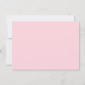 Freunde niedliche Freundschaft Armband pink Valent Karte (Rückseite)