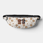 Freunde niedlicher Dackeln Bauchtasche (Ablage )