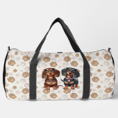Freunde niedlicher Dackeln Duffle Bag (Vorderseite)
