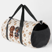 Freunde niedlicher Dackeln Duffle Bag (Rechte Ecke)