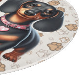 Freunde niedlicher Dackeln Schneidebrett (Ecke)