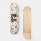Freunde niedlicher Dackeln Skateboard (Vorderseite)
