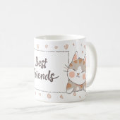 Freunde niedlicher Katzen Kaffeetasse (VorderseiteRechts)