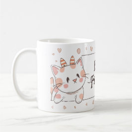 Freunde niedlicher Katzen Kaffeetasse