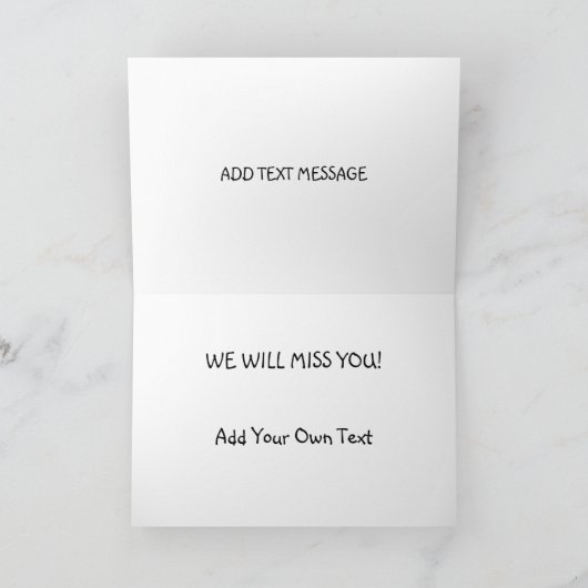 Freunde oder Arbeitskollegen, die sich auf der Abs Karte (Innenseite)