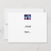 Freunde oder Liebhaber auf einer Bank im Mondschei (Rückseite)