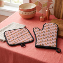Freunde Oven Mitt & Pot Holder Set