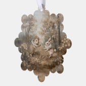 Freunde - Papier-Kartendekorationsgeschirr Ornament Karte (Linke Ecke)