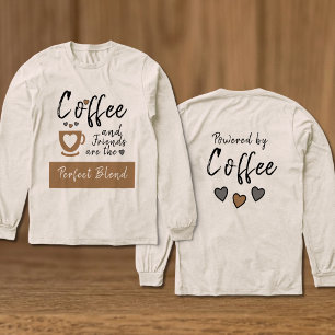 Freunde perfekten Mischung aus grauem braunem Kaff Tri-Blend Shirt