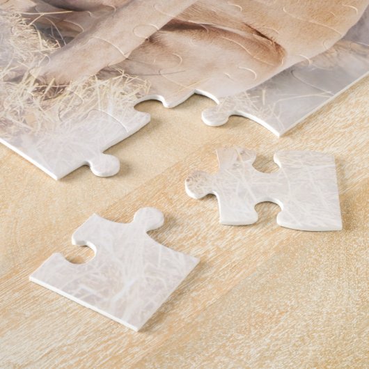Freunde - Pferd und Hund Puzzle (Seite)