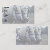 Freunde, Pferdeteam Visitenkarte (Vorne/Hinten)