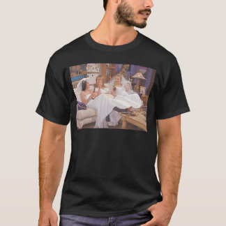 Freunde Phoebe Monica Rachel Hochzeitskleid Fotos T-Shirt