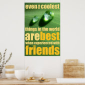 Freunde Poster (Küche)