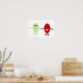Freunde Poster (Küche)