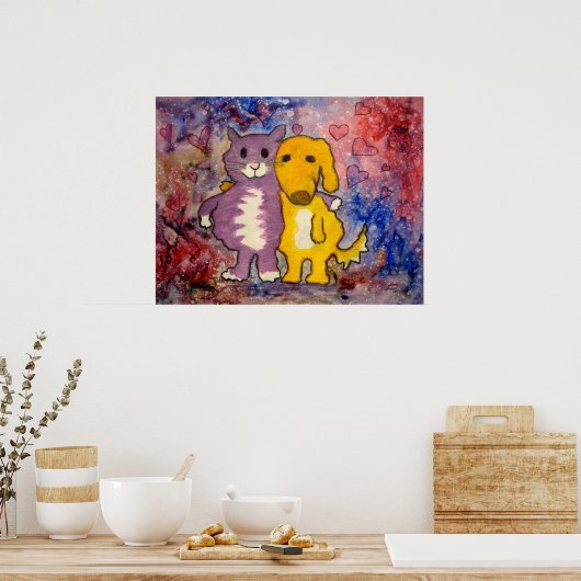 Freunde Poster (Küche)