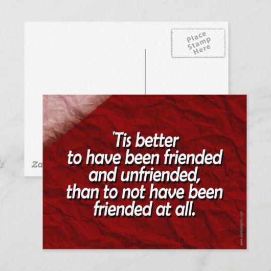 Freunde... Postkarte (Vorne/Hinten)