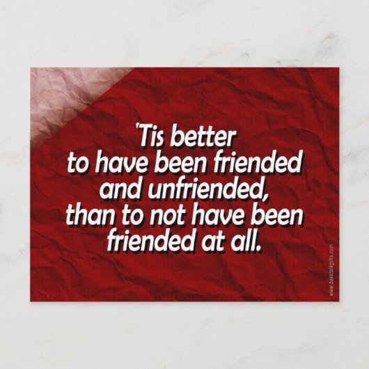 Freunde... Postkarte (Vorderseite)