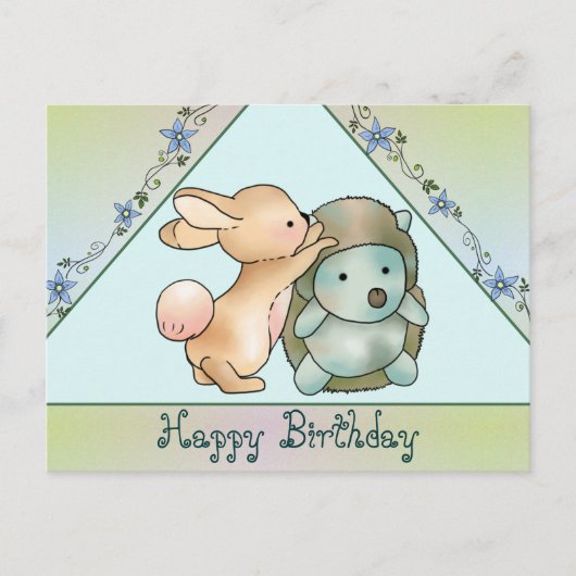 Freunde Postkarte (Vorderseite)