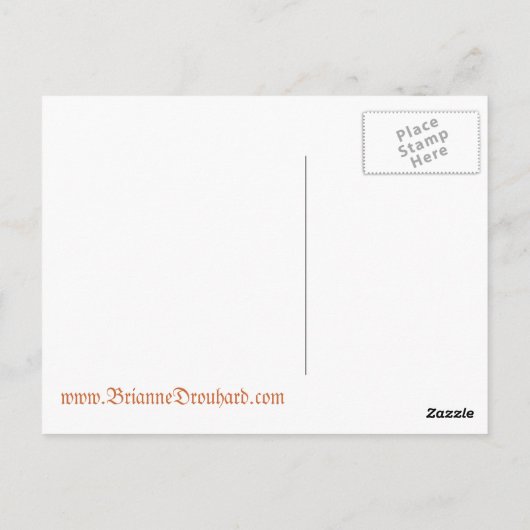 Freunde Postkarte (Rückseite)