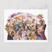 Freunde Postkarte (Vorderseite)