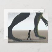 Freunde Postkarte (Vorne/Hinten)