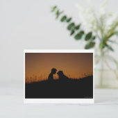 Freunde Postkarte (Stehend Vorderseite)