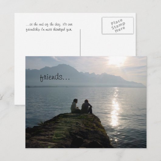 Freunde... Postkarte (Vorne/Hinten)