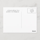 Freunde... Postkarte (Rückseite)